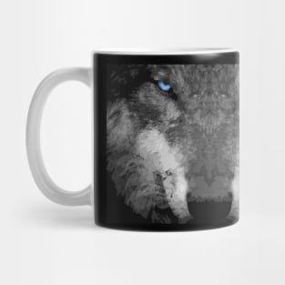 Gray wolf Mug